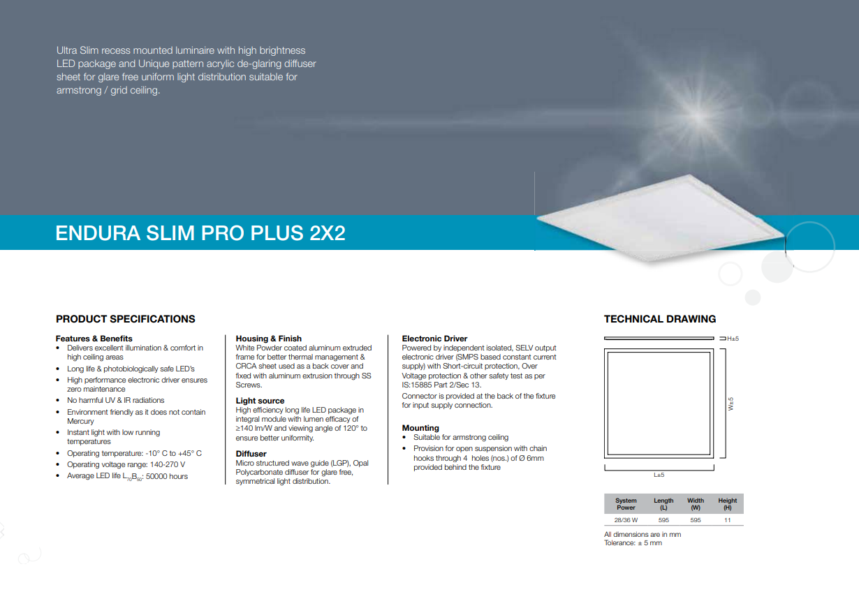 Endura Slim Pro Plus 2x2